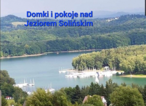 Domki na punkcie widokowym w Polańczyku nad Jeziorem Solińskim 601-806-454, Polańczyk